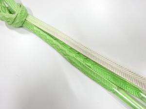 未使用品　正絹　手組帯締め